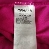 Craft дамска спортна тениска с къс ръкав в розов цвят р-р M, снимка 11 - Тениски - 41335520
