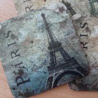 коркови подложки с Айфеловата кула от Париж, Франция, снимка 2 - Други - 40541993