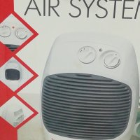 Вентилаторна печка/духалка/,,Moulinex"-AIR SYSTEM-2000w, снимка 1 - Отоплителни печки - 44287822