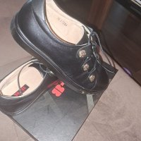 Дамски кожени обувки, снимка 2 - Дамски ежедневни обувки - 41519280