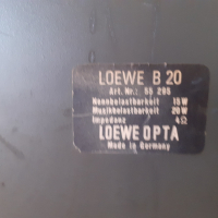Радио LOEWE Opta R-142 Germany, снимка 18 - Радиокасетофони, транзистори - 44684719
