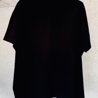 Широка черна тениска унисекс Австрия, снимка 4 - Тениски - 41709564
