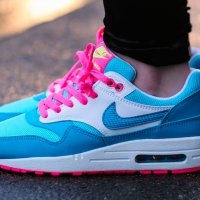  Nike Air Max 1  оригинални маратонки номер 38,5, снимка 1 - Маратонки - 39341633