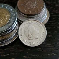 Монета - Холандия - 25 цента | 1980г., снимка 2 - Нумизматика и бонистика - 34259493