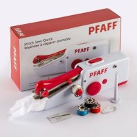 Немска Мини Ръчна Шевна Машина PFAFF, снимка 1 - Шевни машини - 41790629