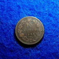 10 центисими 1866 Италия, снимка 1 - Нумизматика и бонистика - 33892622