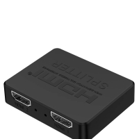 Мини 1 в 2 изход HDMI сплитер 4K 1080P 1x2 HDCP 3D превключвател, хъб за PS, PC, монитор компютър TV, снимка 4 - Кабели и адаптери - 44783156