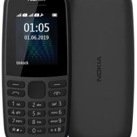 Мобилен телефон Nokia 105 модел TA-1174 Dual SIM BLACK, снимка 2 - Nokia - 44471323