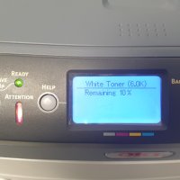 OKI Pro7411WT - A4 LED принтер с бял тонер, снимка 2 - Принтери, копири, скенери - 41518973