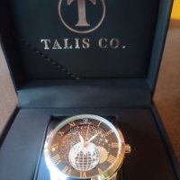 Мъжки Talis Co автоматичен часовник - въртящи звезди! светещи стрелки, снимка 1 - Мъжки - 41021720