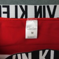 Calvin Klein M/L червена спортна бикина/бански с лека лъскавина, снимка 11 - Бански костюми - 42069448