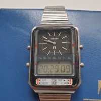 Цифров и аналогов часовник TISSOT TS-X2 (F-1) 1980 година, снимка 6 - Антикварни и старинни предмети - 40718525