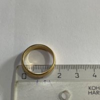 Златен пръстен 14 карата, снимка 5 - Пръстени - 41119391