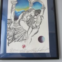 Картина на български художник "Еротичен полъх", снимка 10 - Картини - 39452970