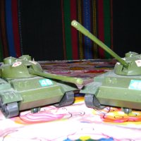 Соц стари играчки  танкове СССР, снимка 2 - Антикварни и старинни предмети - 44227884