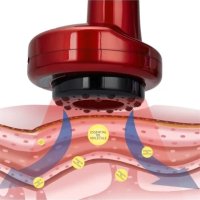 Електрически интелигентен масажен апарат за вакуум терапия, снимка 5 - Масажори - 41907665
