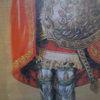 Съвременна Картина -Принт Върху Дърво-Рамкирана-Карл Велики-45,5х35,5 см, снимка 10 - Картини - 39776047