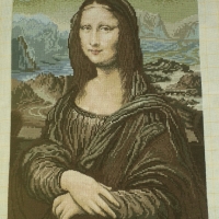 Продавам Мона Лиза с дмц. конци., снимка 1 - Гоблени - 36050902