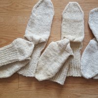 Домашни вълнени чорапи и терлици ръчна изработка, снимка 8 - Мъжки чорапи - 41689558