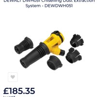 DeWALT DWH051 - Комплект прахоулавяща система при къртене и разрушаване, снимка 14 - Други инструменти - 41567601