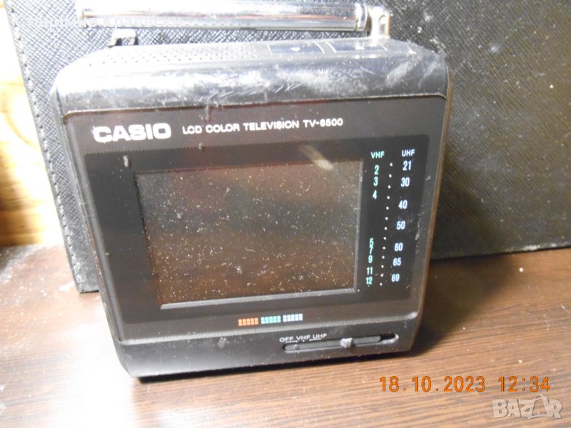 CASIO TV-6500 Color Television - for parts, снимка 1