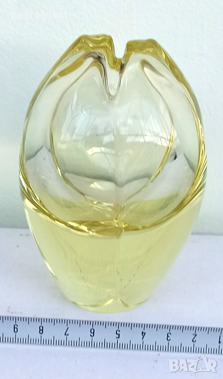 Стъклена декорация Бохемия ЧССР  - за 5 €вро   нова , снимка 1