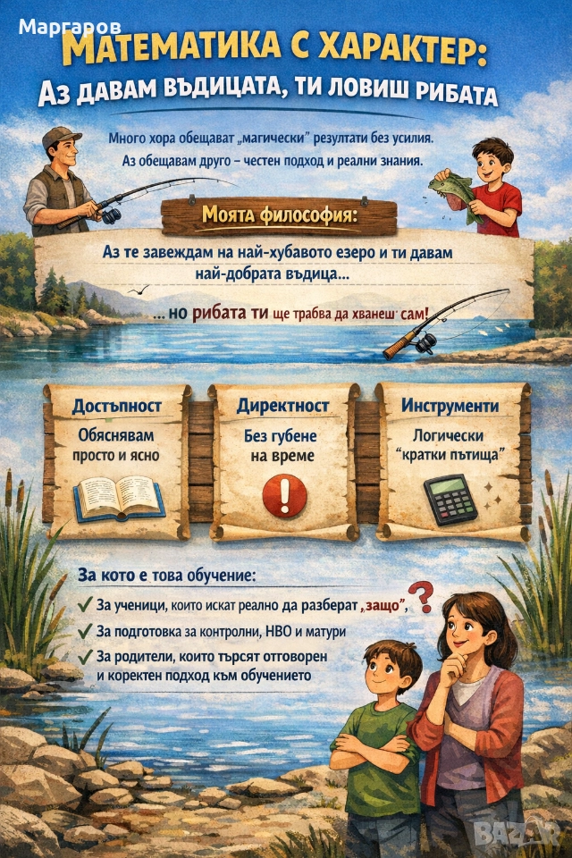 Индивидуални уроци по математика с акцент върху разбирането, снимка 1