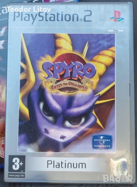 Spyro : Enter the dragonfly Playstation 2, снимка 1