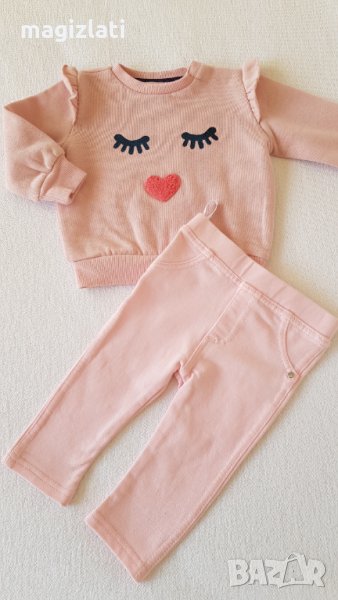 Ватирана блуза и ново клинче 3-6 месеца, снимка 1