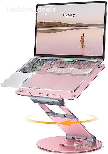 Нова Въртяща се стойка за лаптоп за бюро с 360-градусова 10-17 инча, снимка 1