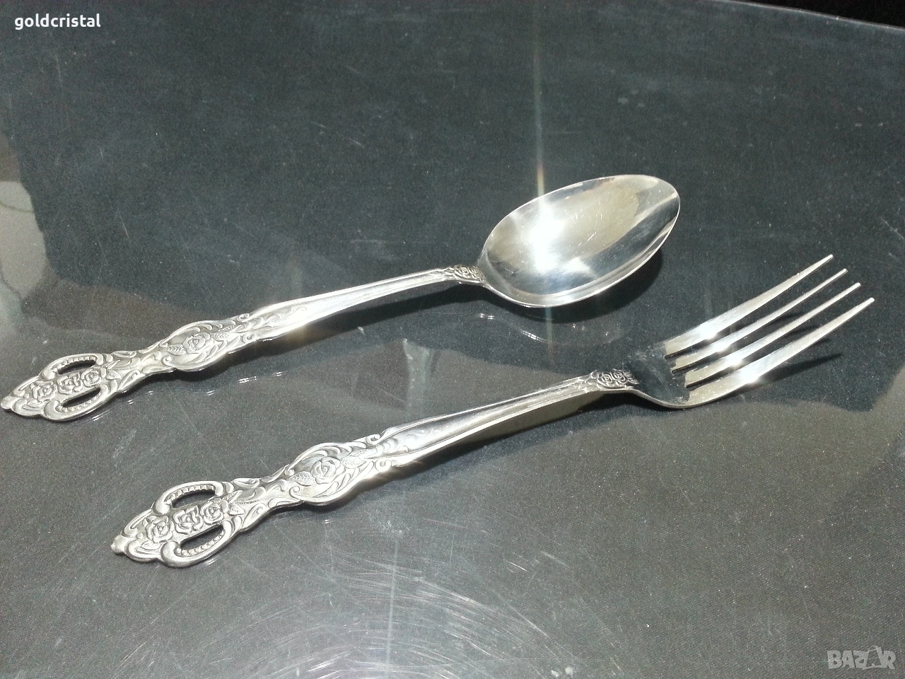 стари немски прибори за сервиране , снимка 1