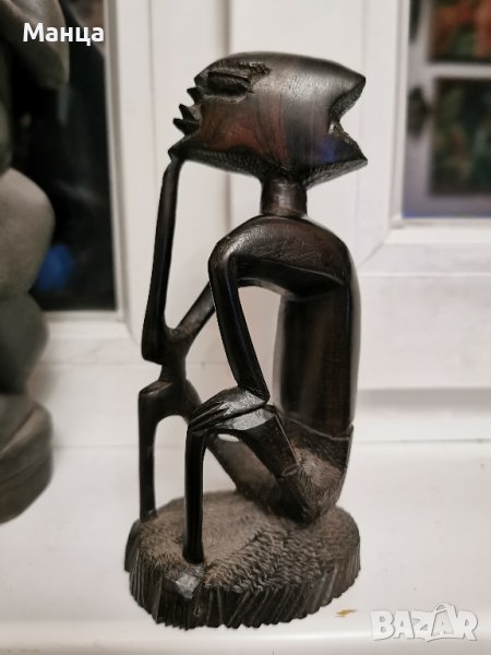Абаносова Африканска статуетка, снимка 1