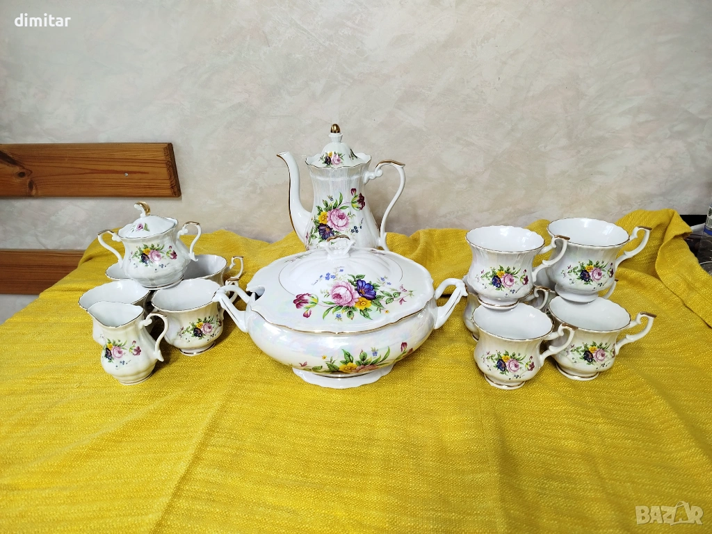  💐Полски порцелан CHODZIEZ POLAND 🌹🌼, снимка 1