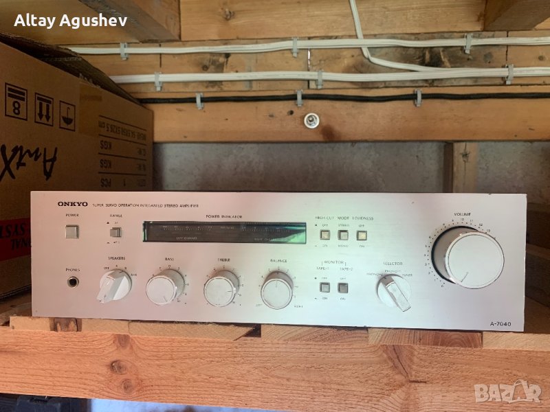 Усилвател ONKYO integra A7040, снимка 1