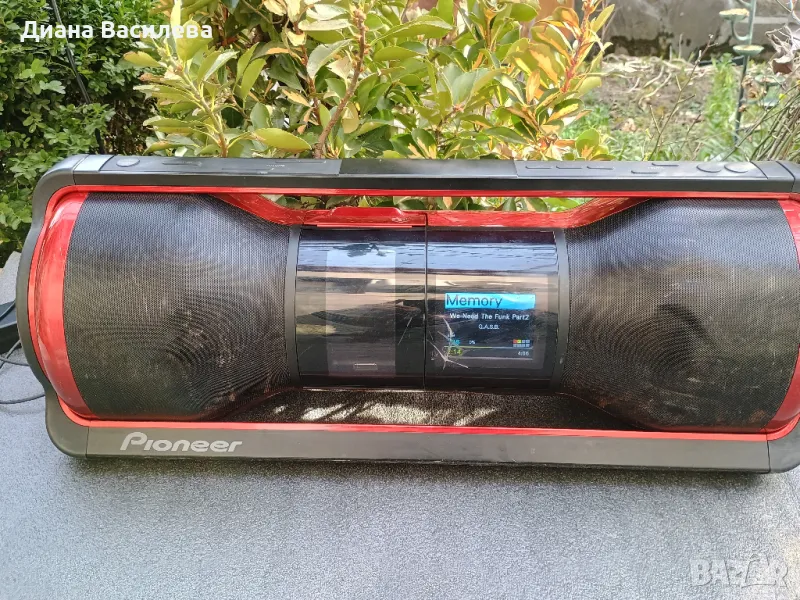 Pioneer STZ-D10Z-R Steez Portable Music System, снимка 1