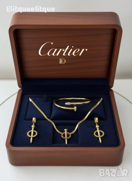 комплект бижута cartier , снимка 1