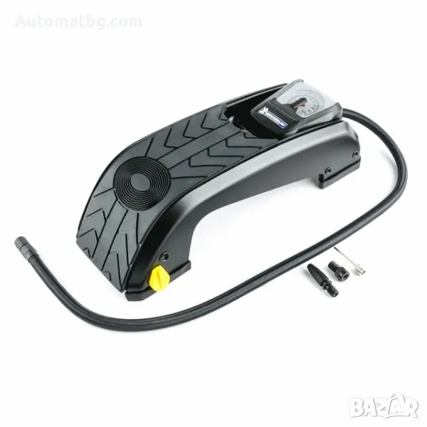 Крачна помпа за гуми Automat, Гумирана, 3 адаптера, снимка 1