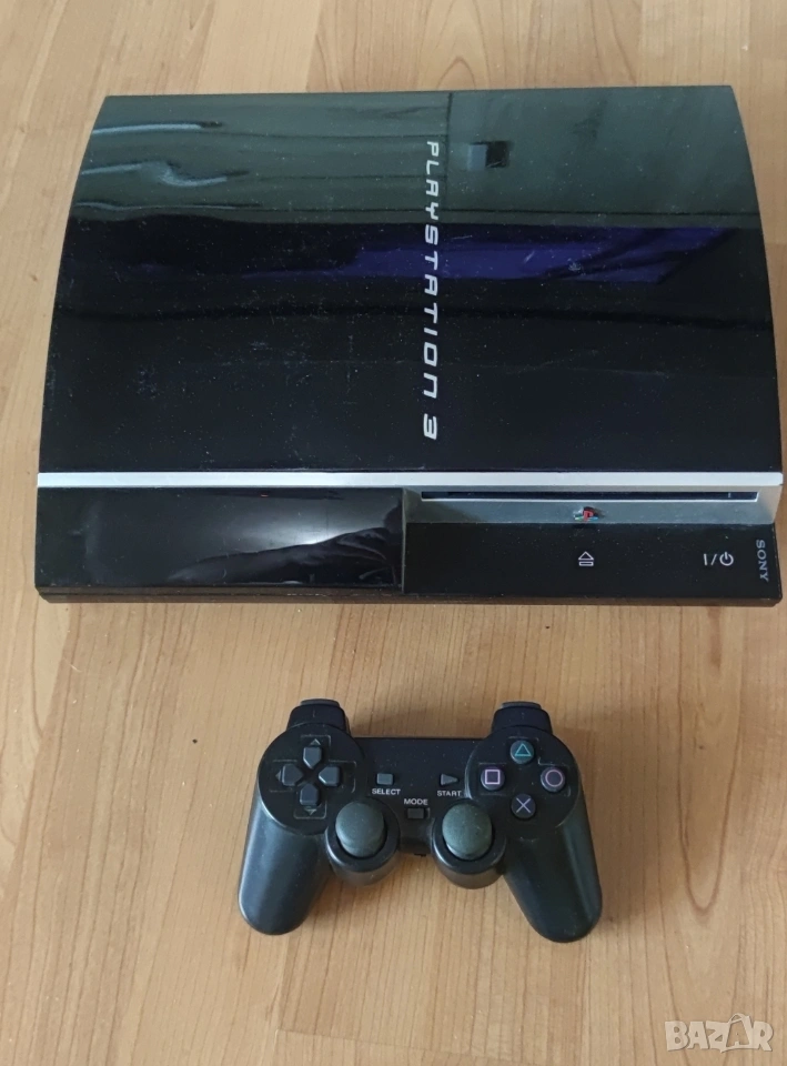 play station 3+джойстик, снимка 1