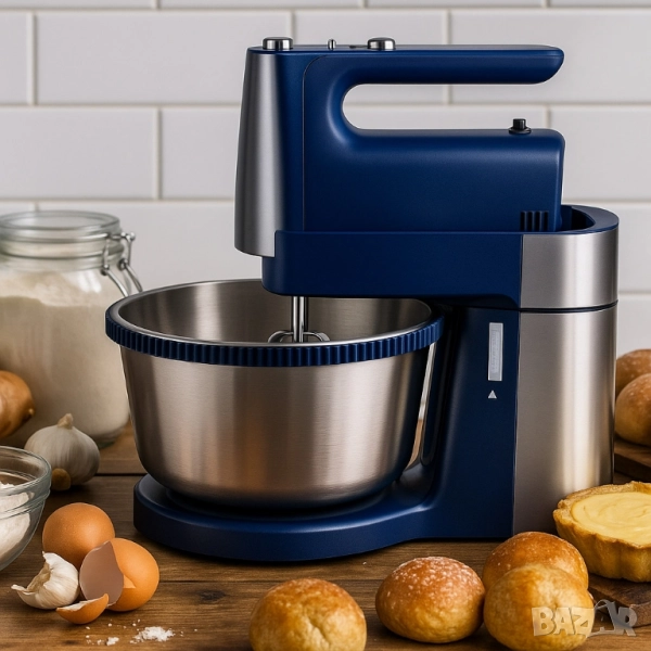 ръчен миксер с купа, снимка 1