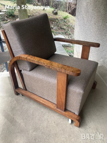 Класически фотьойл арт деко, снимка 1