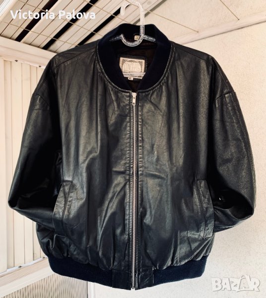 Кожен бомбър CONCEPTS овърсайз, снимка 1