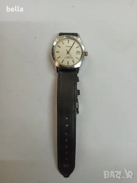 Мъжки часовник Timex 17 камъка в отлично запазен вид ,механика -работещ, снимка 1