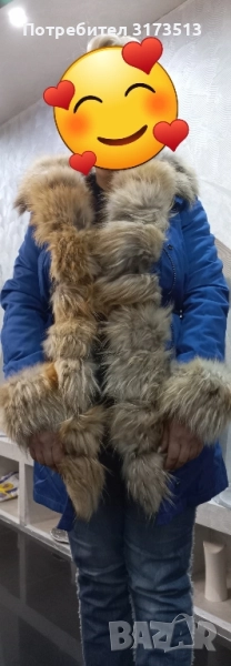 яке парка с естествен пух, снимка 1