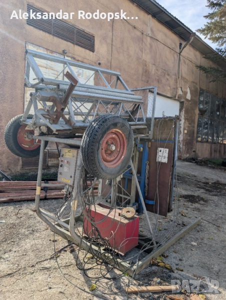 Строителен асансьор хаспел , снимка 1