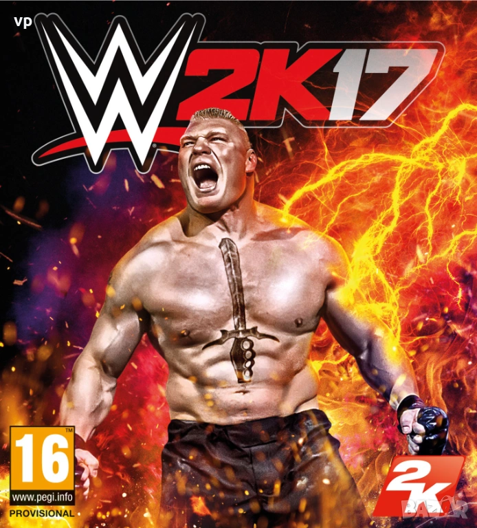 Игра 2K17 Игра с КЕЧ NXT борба за двама и повече играчи за Playstation 3 PS3 с PSN блурей диск, снимка 1