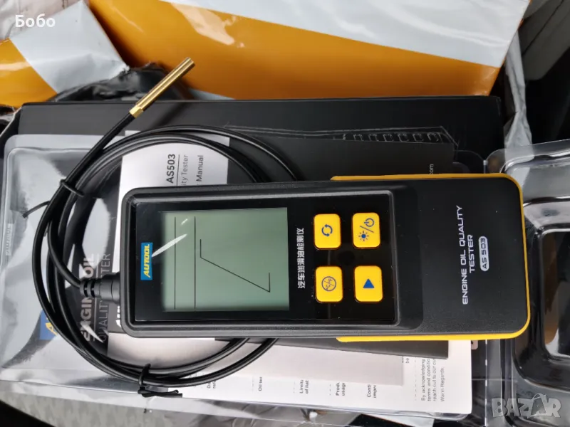 Продавам тестер за двигателно масло AUTOOL AS503, снимка 1