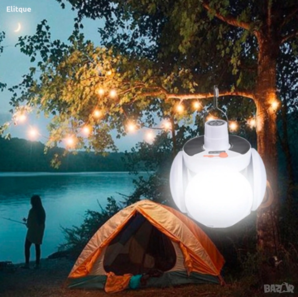 Енергоспестяваща LED лампа – футболна топка, снимка 1