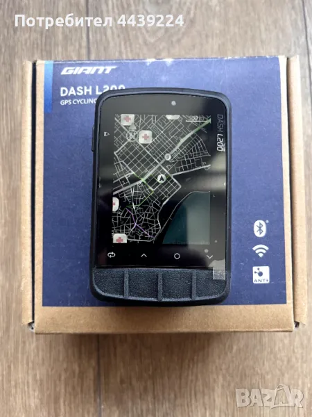 Велокомпютър DASH L200 GIANT, снимка 1