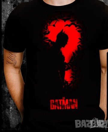 Тениска с щампа BATMAN 2022 QUESTION, снимка 1