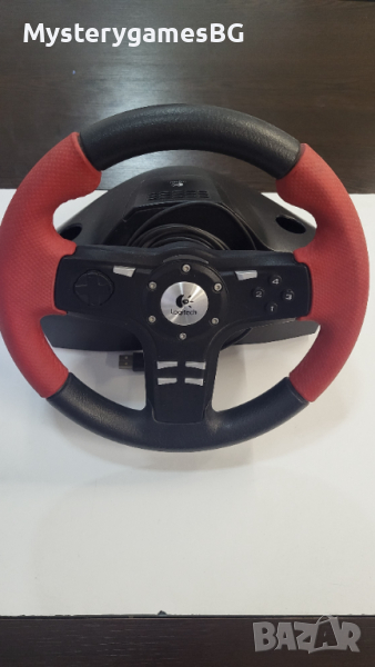 Logitech Driving Force EX Steering Wheel, снимка 1